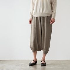 evam eva �������२���� wool sarrouel pants ������ ���륨�� �ѥ�� E263K068 �ѥ��