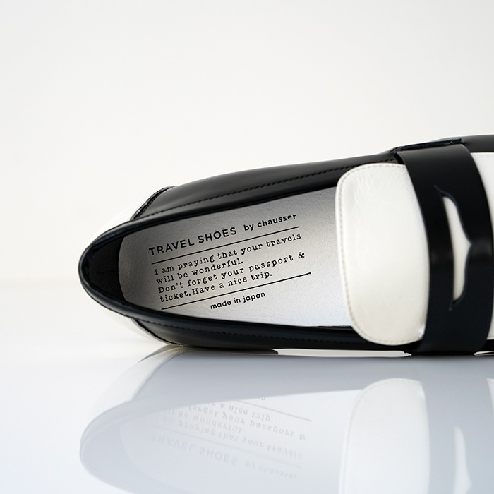 TRAVEL SHOES by chausser �ȥ�٥륷�塼�� �Х� ���祻 �����ե��� TR-016 BLG/WHC ��ǥ�����