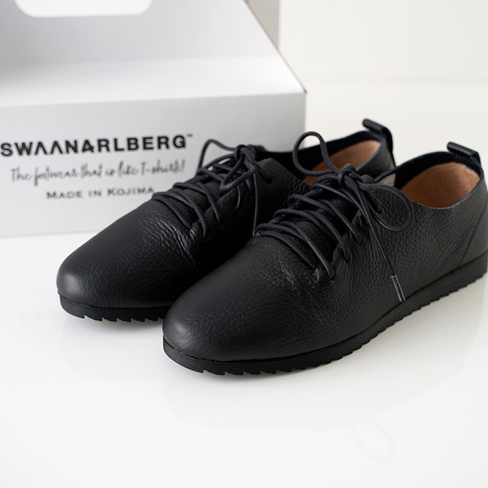 ۥ󥢥С 졼å 塼  SWAANARLBERG LACE-UP SHOES ֥å ǥ 쥶 ˡ 륯塼