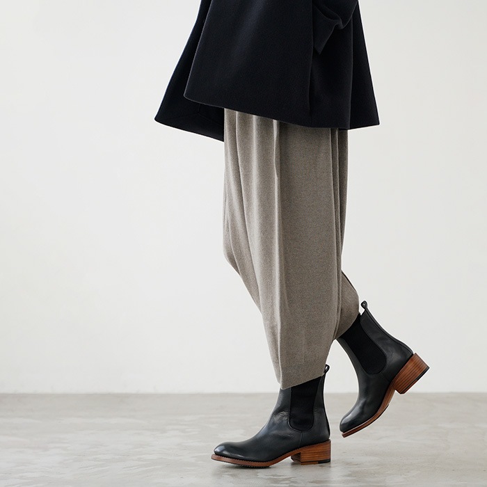 evam eva �������२���� wool sarrouel pants ������ ���륨�� �ѥ�� E253K204 ��ǥ����� �ܥȥॹ �ѥ��