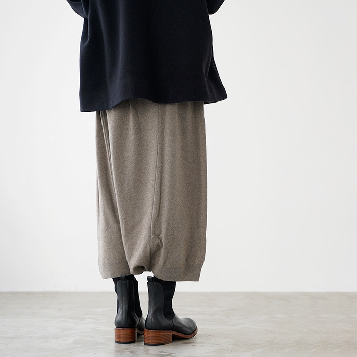 evam eva �������२���� wool sarrouel pants ������ ���륨�� �ѥ�� E253K204 ��ǥ����� �ܥȥॹ �ѥ��