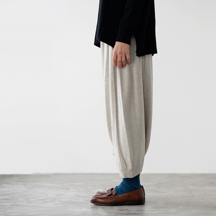 evam eva �������२���� wool sarrouel pants ������ ���륨�� �ѥ�� E253K204 ��ǥ����� �ܥȥॹ �ѥ��