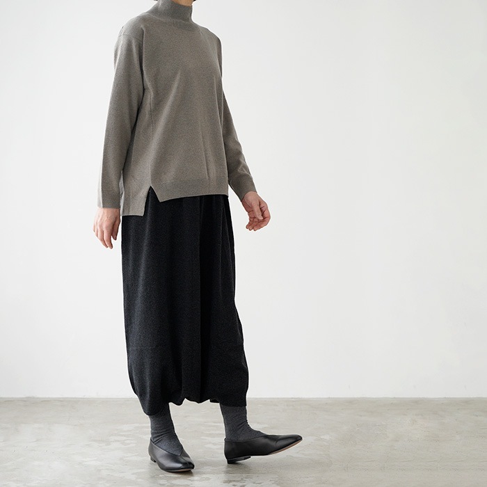 evam eva �������२���� wool turtleneck ������ �����ȥ�ͥå� E253K202 ��ǥ����� �˥å�