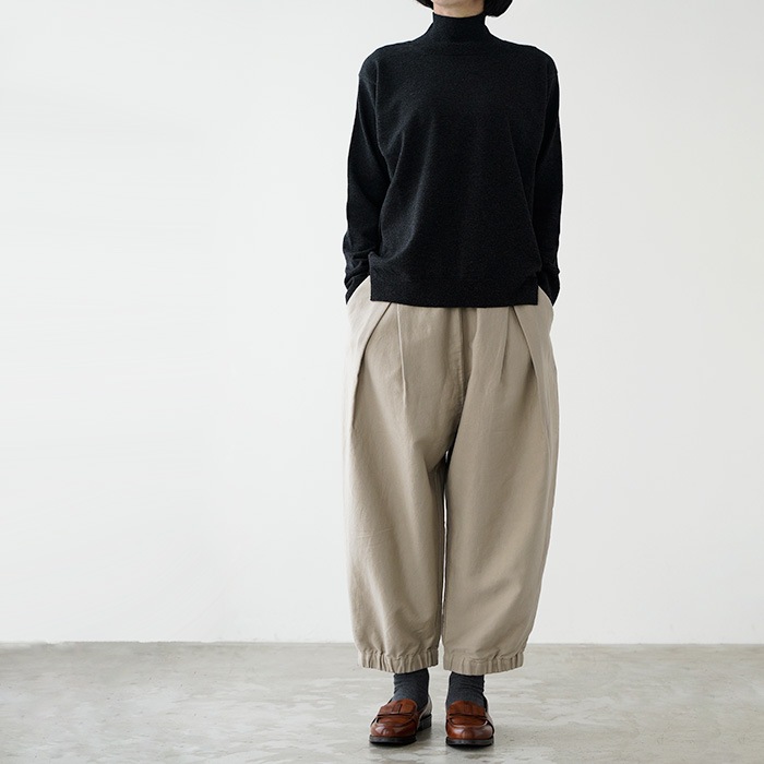 evam eva �������२���� wool turtleneck ������ �����ȥ�ͥå� E253K202 ��ǥ����� �˥å�