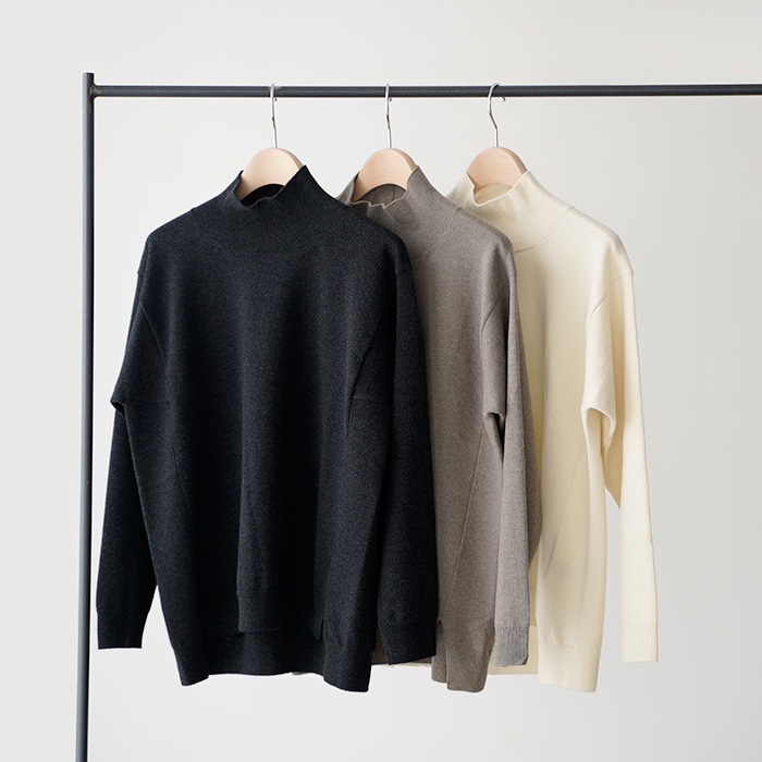 evam eva �������२���� wool turtleneck ������ �����ȥ�ͥå� E253K202 ��ǥ����� �˥å�