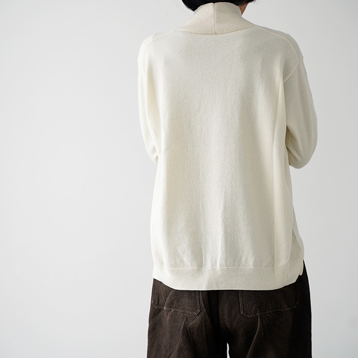 evam eva �������२���� wool turtleneck ������ �����ȥ�ͥå� E253K202 ��ǥ����� �˥å�