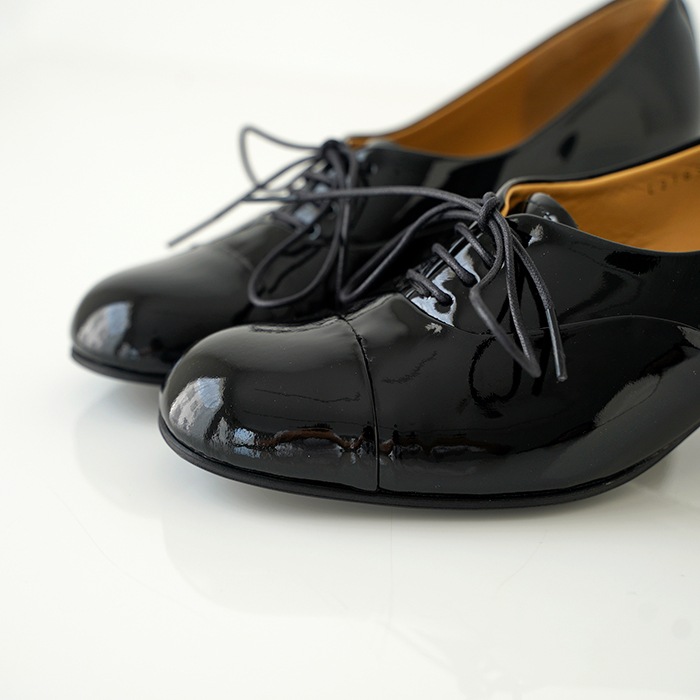 chausser ���祻 �졼�����åץѥ�ץ� C-2185 black enamel ��ǥ����� ��