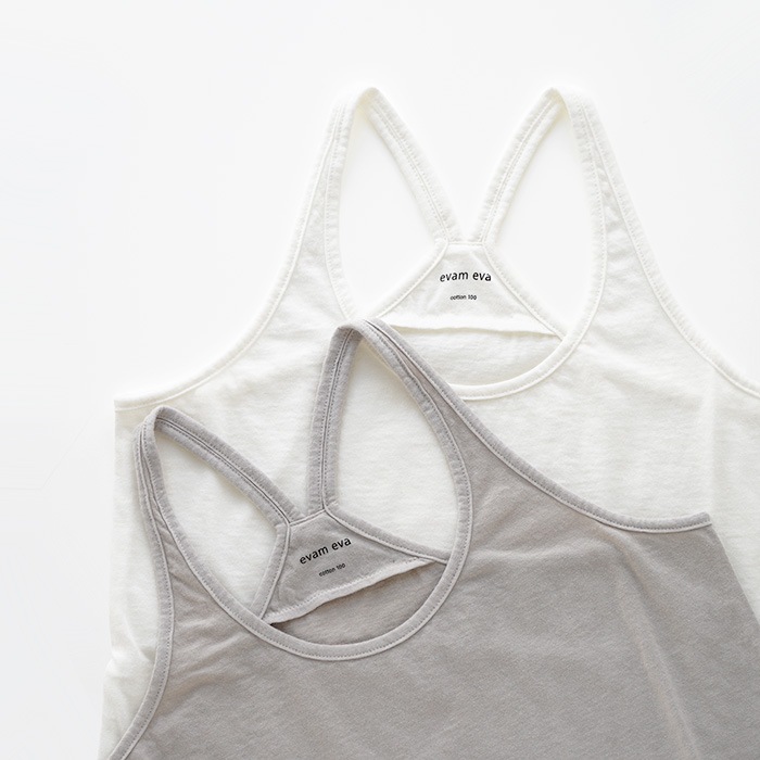 evam eva �������२���� cotton cut&sew camisole ���åȥ� ���åȥ��� ����ߥ����� V002C030 ��ǥ����� ����ʡ�