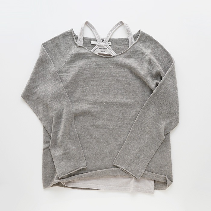 evam eva �������२���� cotton cut&sew camisole ���åȥ� ���åȥ��� ����ߥ����� V002C030 ��ǥ����� ����ʡ�