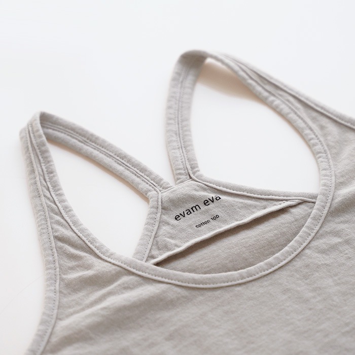 evam eva �������२���� cotton cut&sew camisole ���åȥ� ���åȥ��� ����ߥ����� V002C030 ��ǥ����� ����ʡ�