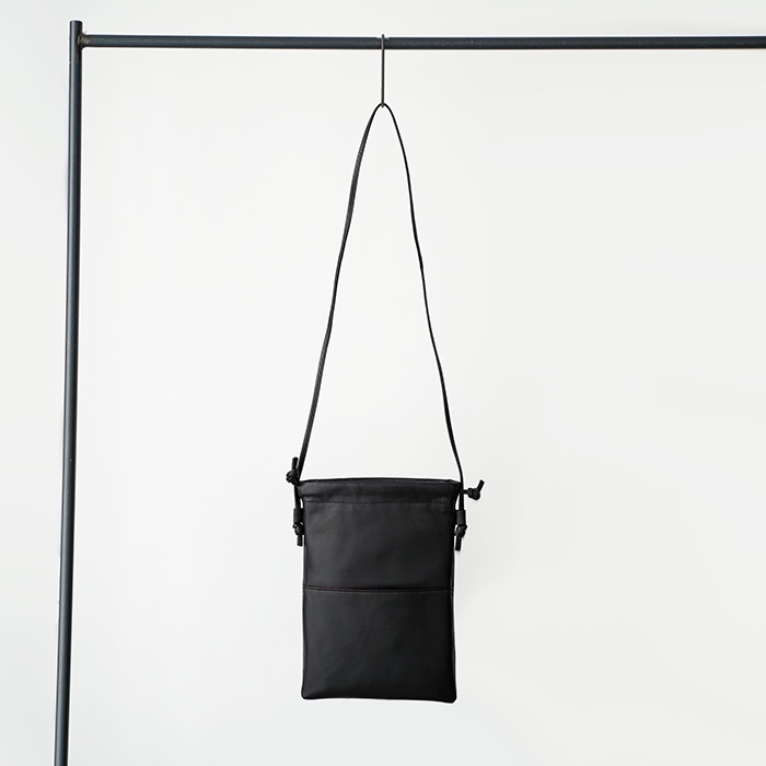 CLASKA "DO" ���饹�� �ɡ� �����ץ쥶�� ���������Хå� SHEEP LEATHER DRAWSTRING SHOULDER 42110633 ��ǥ����� �쥶�� �Хå� ���� bag