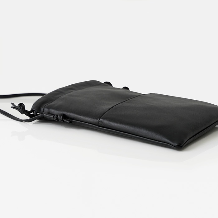 CLASKA "DO" ���饹�� �ɡ� �����ץ쥶�� ���������Хå� SHEEP LEATHER DRAWSTRING SHOULDER 42110633 ��ǥ����� �쥶�� �Хå� ���� bag