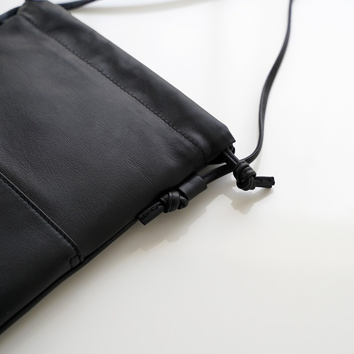 CLASKA "DO" ���饹�� �ɡ� �����ץ쥶�� ���������Хå� SHEEP LEATHER DRAWSTRING SHOULDER 42110633 ��ǥ����� �쥶�� �Хå� ���� bag