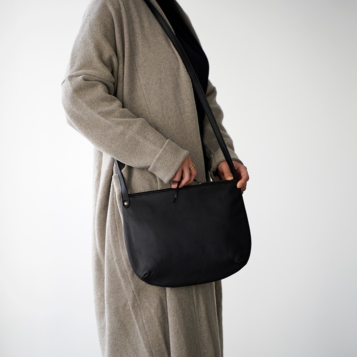 CLASKA "DO" ���饹�� �ɡ� �ݥ����å� Pochette Hippo noir DO Original 71110361 ��ǥ����� �쥶�� �Хå� bag