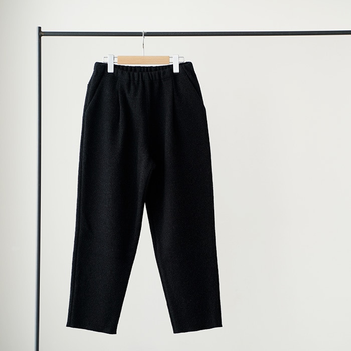 evam eva エヴァムエヴァ プレスウール パンツ press wool pants