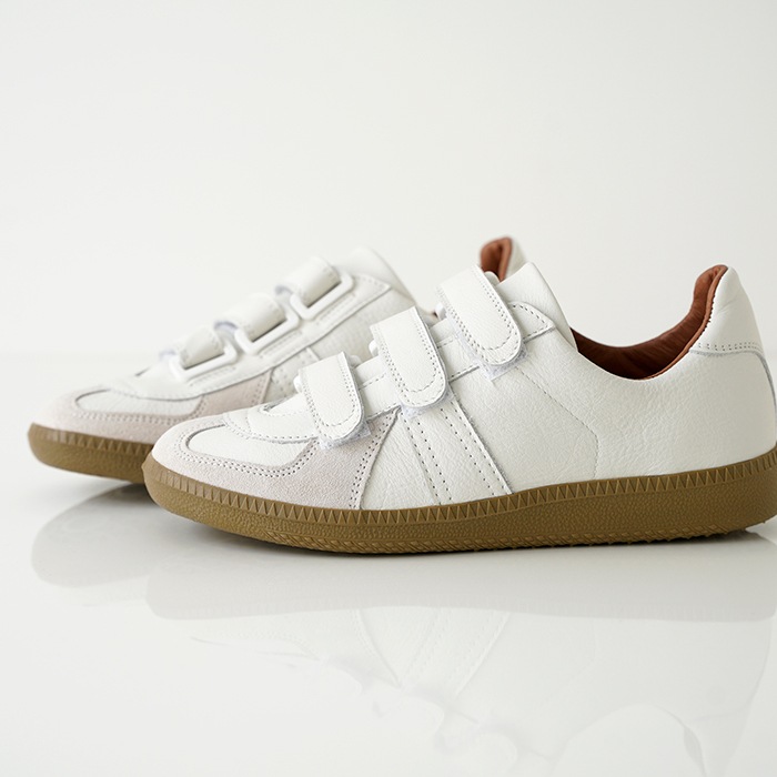 REPRODUCTION OF FOUND ��ץ���������󥪥֥ե������ GERMAN MILITARY TRAINER ���㡼�ޥ�ȥ졼�ʡ� No.1703LD white ���ˡ����� ��ǥ����� ���