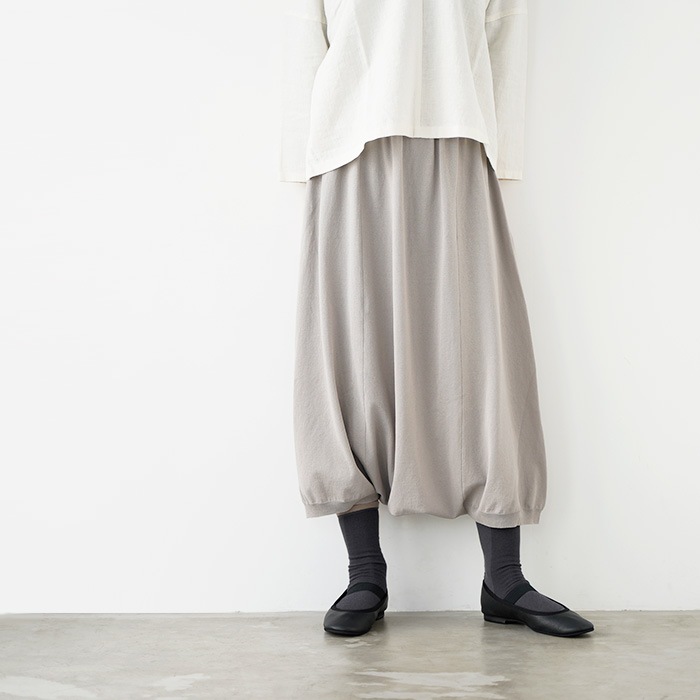 evam eva �������२���� cotton sarrouel pants ���åȥ� ���륨�� �ѥ�� E261K097 ��ǥ�����  �ܥȥॹ  �ѥ��