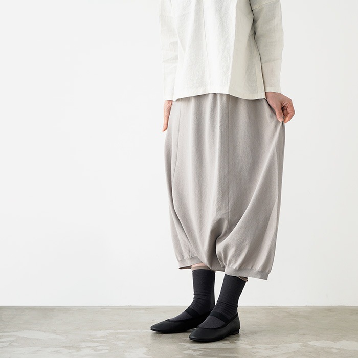 evam eva �������२���� cotton sarrouel pants ���åȥ� ���륨�� �ѥ�� E261K097 ��ǥ�����  �ܥȥॹ  �ѥ��