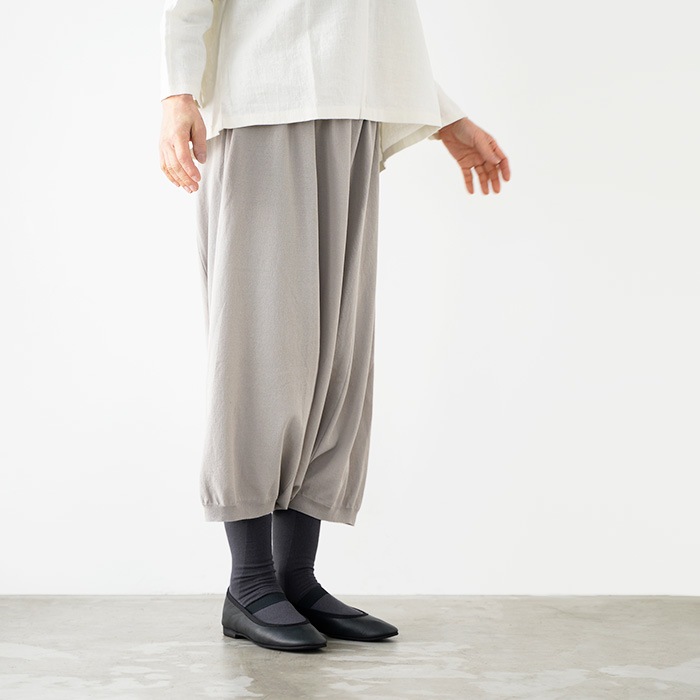 evam eva �������२���� cotton sarrouel pants ���åȥ� ���륨�� �ѥ�� E261K097 ��ǥ�����  �ܥȥॹ  �ѥ��