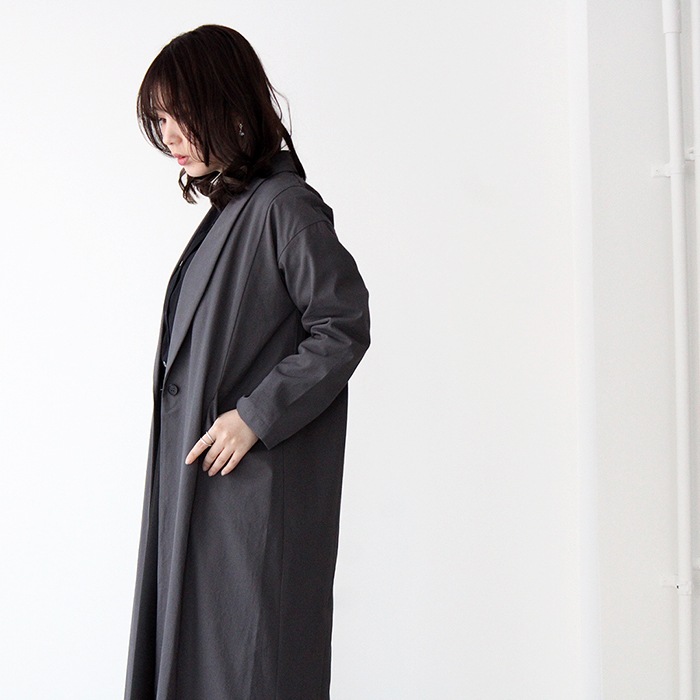 evam eva २ shawl collar coat 硼륫顼  E231T022 ǥ ץ󥰥