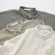 evam eva �������२���� water linen shirt ������������ͥ� ����� E251T098 ��ǥ����� �ȥåץ�