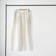 evam eva �������२���� water linen tuck pants ������������ͥ� ���å��ѥ�� E261T107 ��ǥ����� �ѥ��