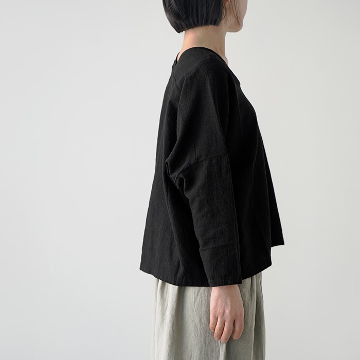 evam eva �������२���� water linen v neck pullover ������������ͥ� V�ͥå� �ץ륪���С� E261T105 ����� ��ǥ�����