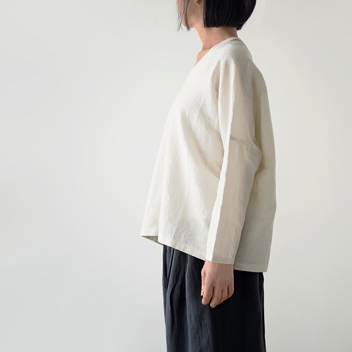 evam eva �������२���� water linen v neck pullover ������������ͥ� V�ͥå� �ץ륪���С� E261T105 ����� ��ǥ�����