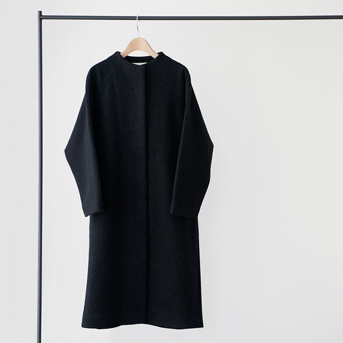 evam eva २ 󥰥 press wool raglan coat ץ쥹 饰  E253K091 ǥ