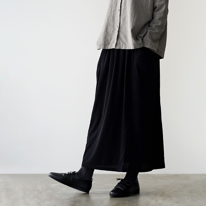 evam eva／コットンスカート evam eva コットンローンスカート cotton lawn skirt | evam eva