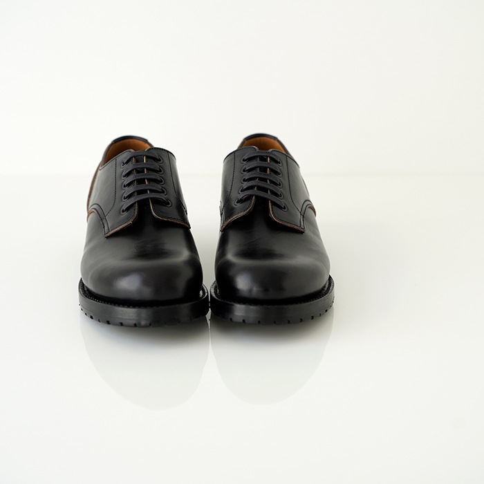 �������ۥ��祻 �����२������쥶�� �֥�å� ��  plus by chausser �ץ�她 �Х� ���祻 �졼�����å� ���塼�� PC-5021 chromexcel black ��ǥ����� ��