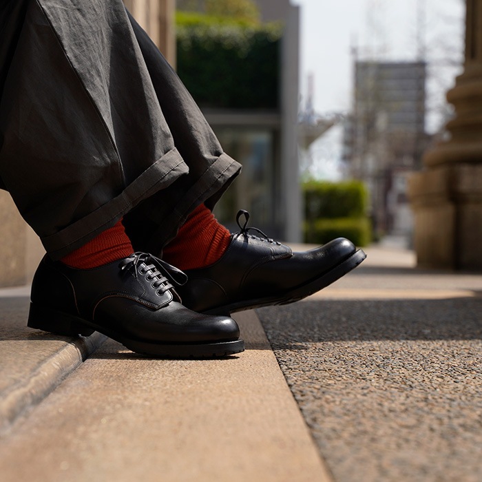 �������ۥ��祻 �����२������쥶�� �֥�å� ��  plus by chausser �ץ�她 �Х� ���祻 �졼�����å� ���塼�� PC-5021 chromexcel black ��ǥ����� ��