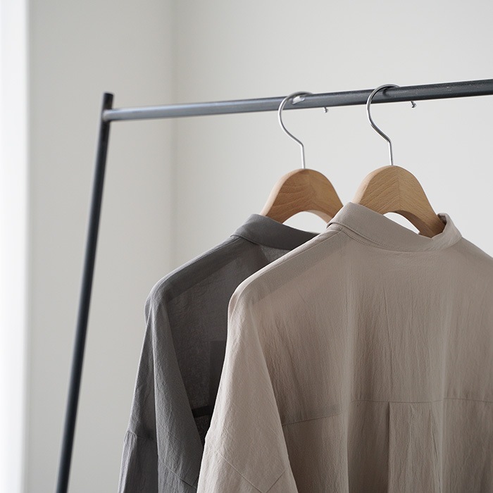 �������२���� �ȥåץ� evam eva cotton shirt ���åȥ� ����� E261T118  ��ǥ�����  ����� �֥饦��