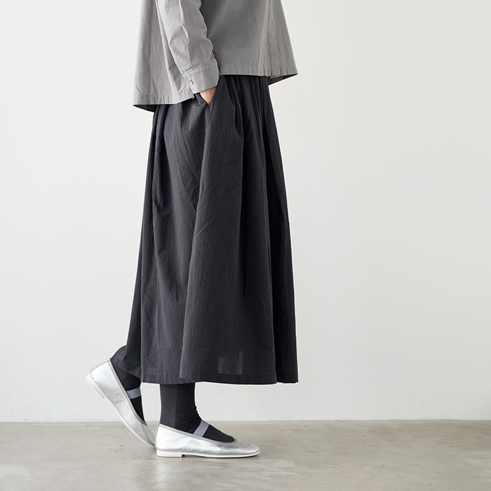 �������२���� �ȥåץ� evam eva cotton skirt ���åȥ� �������� E261T121 ��ǥ����� �ܥȥॹ