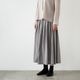 �������२���� �ȥåץ� evam eva cotton skirt ���åȥ� �������� E261T121 ��ǥ����� �ܥȥॹ