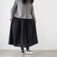 �������२���� �ȥåץ� evam eva cotton skirt ���åȥ� �������� E261T121 ��ǥ����� �ܥȥॹ