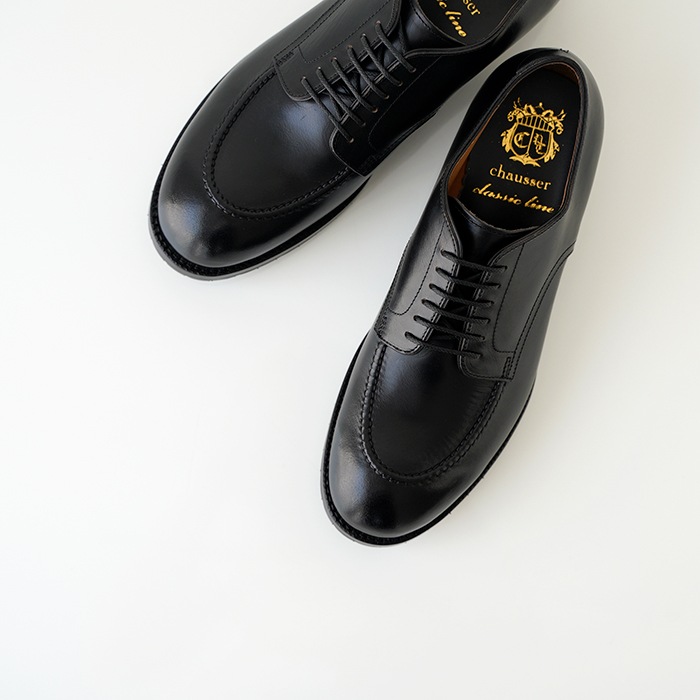 ��������chausser ���祻 U�⥫�졼�����åץ��塼�� C-7053 chromexcel black �����२������쥶�� �����२������쥶�� ���