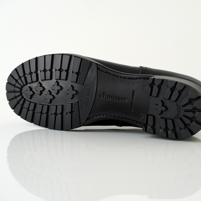 ��������chausser ���祻 U�⥫�졼�����åץ��塼�� C-7053 chromexcel black �����२������쥶�� �����२������쥶�� ���