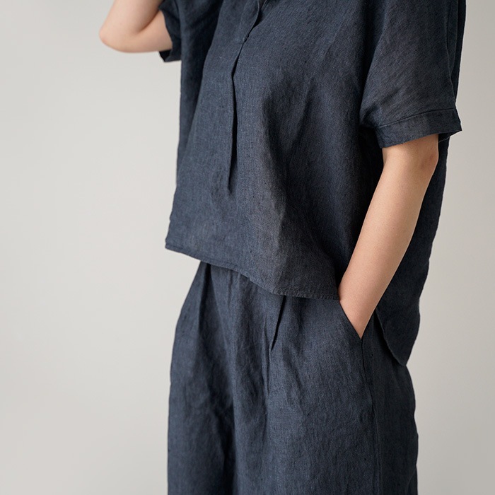 �������२���� evam eva ��ͥ� ������å� llinen culottes E261T177 �ѥ�� ��ǥ�����