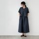 �������२���� �ȥåץ� evam eva linen tuck pullover ��ͥ� ���å� �ץ륪���С� E261T175  �ȥåץ� �����