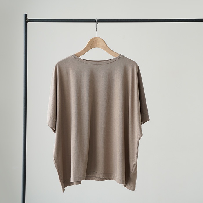 evam eva �������२����  cut&sew wide pullover ���åȥ��� �磻�� �ץ륪���С� E261C169  �ȥåץ� T�����