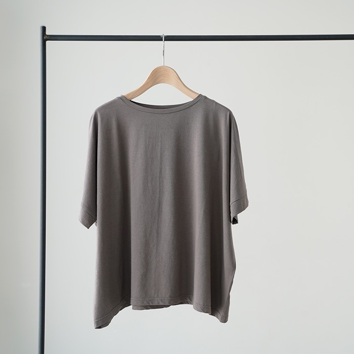 evam eva �������२����  cut&sew wide pullover ���åȥ��� �磻�� �ץ륪���С� E261C169  �ȥåץ� T�����
