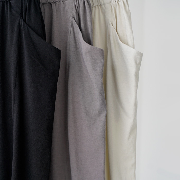 evam eva �������२����  cut&sew cropped pants ���åȥ��� �����åץɥѥ�� E261C170  �ܥȥॹ �ѥ��