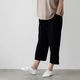 evam eva �������२����  cut&sew cropped pants ���åȥ��� �����åץɥѥ�� E261C170  �ܥȥॹ �ѥ��