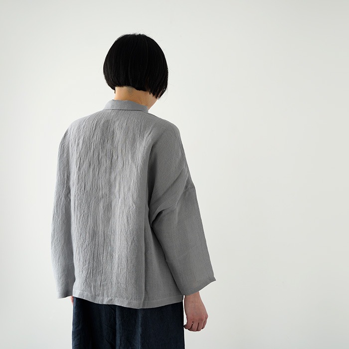 evam eva �������२���� linen wide shirt ��ͥ� �磻�� ����� E261T205  �ȥåץ� ��ǥ�����