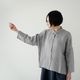 evam eva �������२���� linen wide shirt ��ͥ� �磻�� ����� E261T205  �ȥåץ� ��ǥ�����