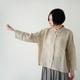 evam eva �������२���� linen wide shirt ��ͥ� �磻�� ����� E261T205  �ȥåץ� ��ǥ�����