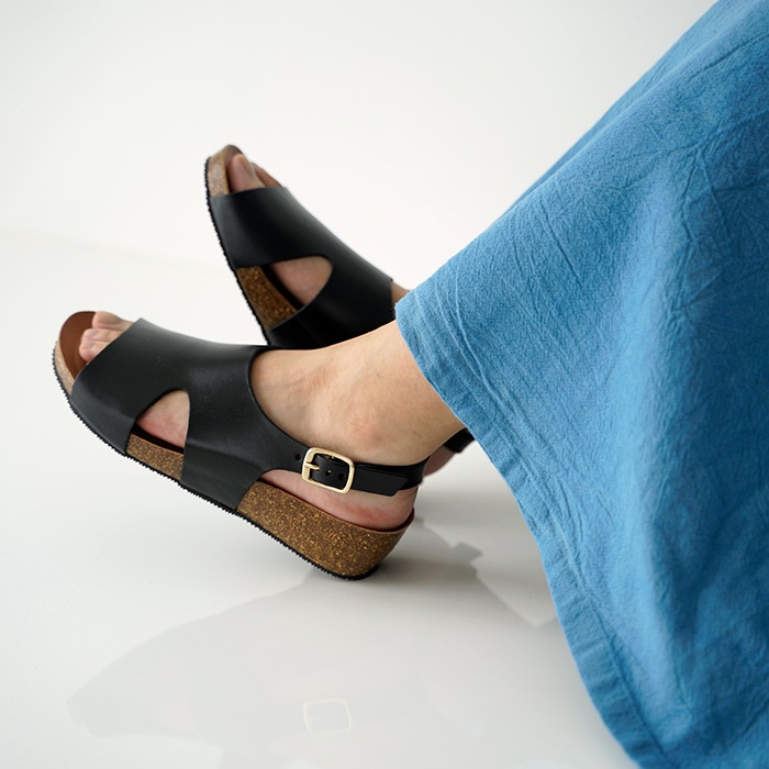 PLAKTON プラクトン バックベルトサンダル No..663033 レディース