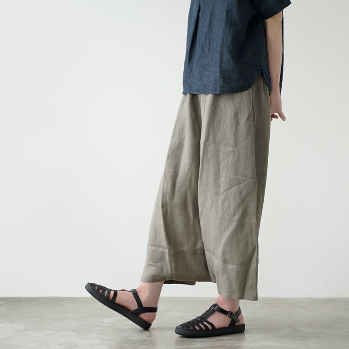�������२���� �ѥ�� evam eva linen sarrouel pants ��ͥ� ���륨�� �ѥ�� E261T233 ��ǥ�����  �ܥȥॹ