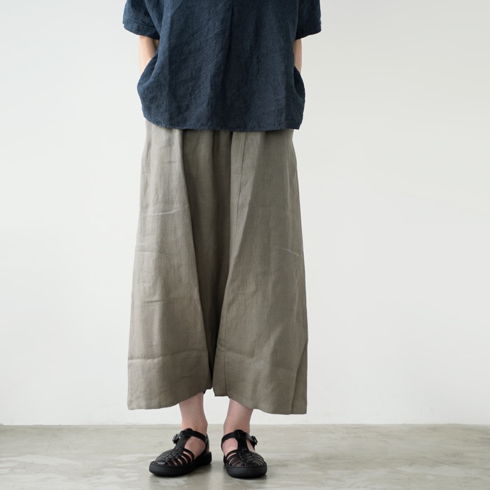 �������२���� �ѥ�� evam eva linen sarrouel pants ��ͥ� ���륨�� �ѥ�� E261T233 ��ǥ�����  �ܥȥॹ